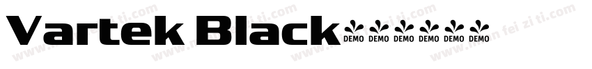 Vartek Black字体转换